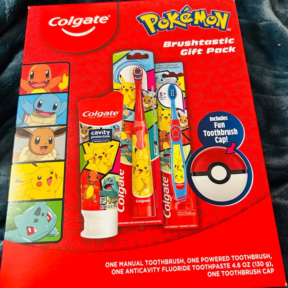 Pokemon Brushtastic Gift Set